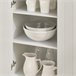 Aparador de Cocina Recibidor 3 Puertas y 2 Cajones FSB75-WN SoBuy Blanco