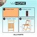 Silla multiusos plegable Natural