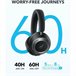 Auriculares de Diadema Negro