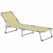 Tumbona Plegable Tela Oxford, Metal Outsunny Crudo