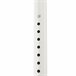 Perchero telescópico Havneby Ajustable Metal/Plástico Blanco
