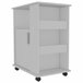 Armario inferiror Lower para microondas en melamina con gabinete Blanco