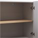 Aparador Starvili con 3 puertas MDF [en.casa] 115 Beige