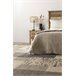 Alfombra de yute/lana/algodón 270x210 Marron