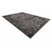 Alfombra DE LUXE moderna 2080 Ornamento vintage - Structural 200x290 Negro/ Gris