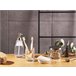 Beliani Conjunto de accesorios de baño SONORA Transparente
