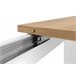 Mesa de comedor extensible BERGEN Roble