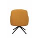 Sillón rotativo decorativo JERRY mostaza Mostaza