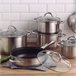 Set de batería de cocina ALEXANDER 7 piezas marca BERGNER  Inox