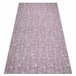 Alfombra COLOR 47373260 SISAL líneas triangulos 60x110 Lila