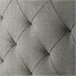 Cabecero tapizado Milan Gris 140 Gris