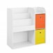 Organizador de Juguetes con 2 Cajas KMB37-W SoBuy Blanco