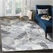 Alfombra DE LUXE moderna 2087 Espina de pescado vintage 160x220 Amarillo
