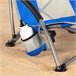 Aktive Pack 4 sillas plegables playa con bolsillo Azul