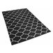 Beliani Alfombra de exterior ALADANA 140x200 Negro