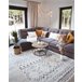 Alfombra BERBER RABAT G0526 Franjas Bereber Marroquí 200x290 Crema