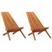 Sillas de jardin Marron