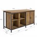 Aparador de Comedor con 2 Puertas 4 Compartimentos KNL01-F SoBuy Marron