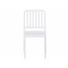 Beliani Conjunto de comedor SERSALE Blanco