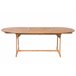 Beliani Conjunto de comedor MAUI Marron