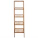 Estante de almacenamiento de baño de bambú 5 niveles SDB04025 Marron Claro