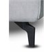 Chaise longue con cama y arcón STOCKHOLM Gris
