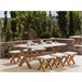 Beliani Conjunto de comedor OLBIA Blanco