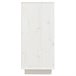 Aparador de madera maciza de pino 60 Aparador de madera maciza de pino 60 Blanco