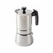 Cafetera ROMA 6 tazas acero inoxidable marca San Ignacio  Gris