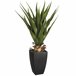 WELL HOME - Palmera artificial en maceta Verde Oscuro