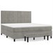 Cama box spring 160x200 Gris