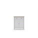Mueble Microondas 2P 1C LANDHAUS. Blanco