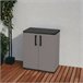 Armário exterior em PVC Gris