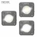 Aktive Foco LED portátil multiusos 3 posiciones c/cargador USB Gris