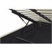 Beliani Cama con almacenaje Terciopelo VINCENNES 147x214 Blanco/ Beige