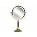 Beliani Espejo de maquillaje BAIXAS 18x12 Beliani Espejo de maquillaje BAIXAS 18x12 Dorado