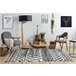 Alfombra BERBER SAFI N9040 Franjas Bereber Marroquí 180x270 Blanco/ Gris
