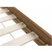 Beliani Cama LED Madera de caucho BOISSET 165x205 Marron