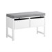 Banco Zapatero con 2 Cajones FSR88-W SoBuy Blanco