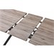 Mesa extensible color blanco OLIVIA Blanco/ Negro