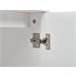 Beliani Aparador ALASKA 80 Blanco
