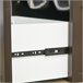 Comedero para Perros MDF, Acero Inoxidable PawHut Marron