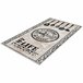 Alfombra De 80 X 150Cm 150x80 Crema