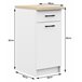 Armario de Cocina Independiente OLIWIA AKORD con 2 estantes 40 Blanco