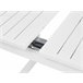 Beliani Conjunto de comedor VALCANETTO/COSOLETO Blanco/ Beige