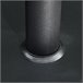 Soporte para Parasol Cemento, Metal Outsunny 40x40 Negro