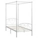 Estructura de cama con dosel metal Estructura de cama con dosel metal