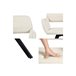 Urban Meuble Silla de comedor giratoria Beige