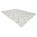 Alfombra de cuerda sisal COLOR Rombos Cuadrados 140x200 Gris