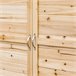 Armario de Almacenaje Madera de Abeto Outsunny Marron